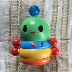 Fisher Price Happy World Dance Dance Rainbow Worm Wobble Toy Preschool Toy